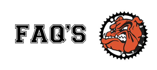 block lettering of FAQ